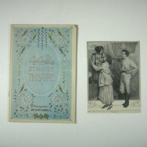 The Flame Program 1916 Peggy O'Neill Violet Heming Richard Gordon Tulley 44th